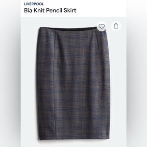 Plaid Stitch Fix Pull-on skirt